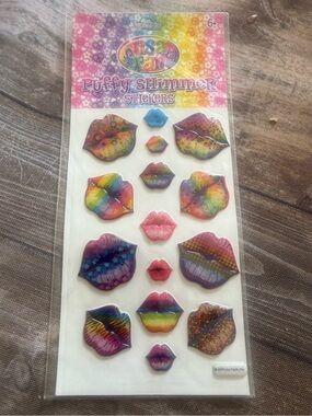 Lisa Frank sticker sheet